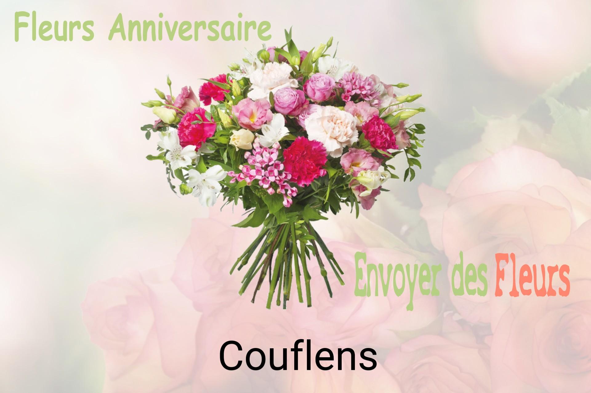 Bouquet de fleurs d’anniversaire livré à Couflens